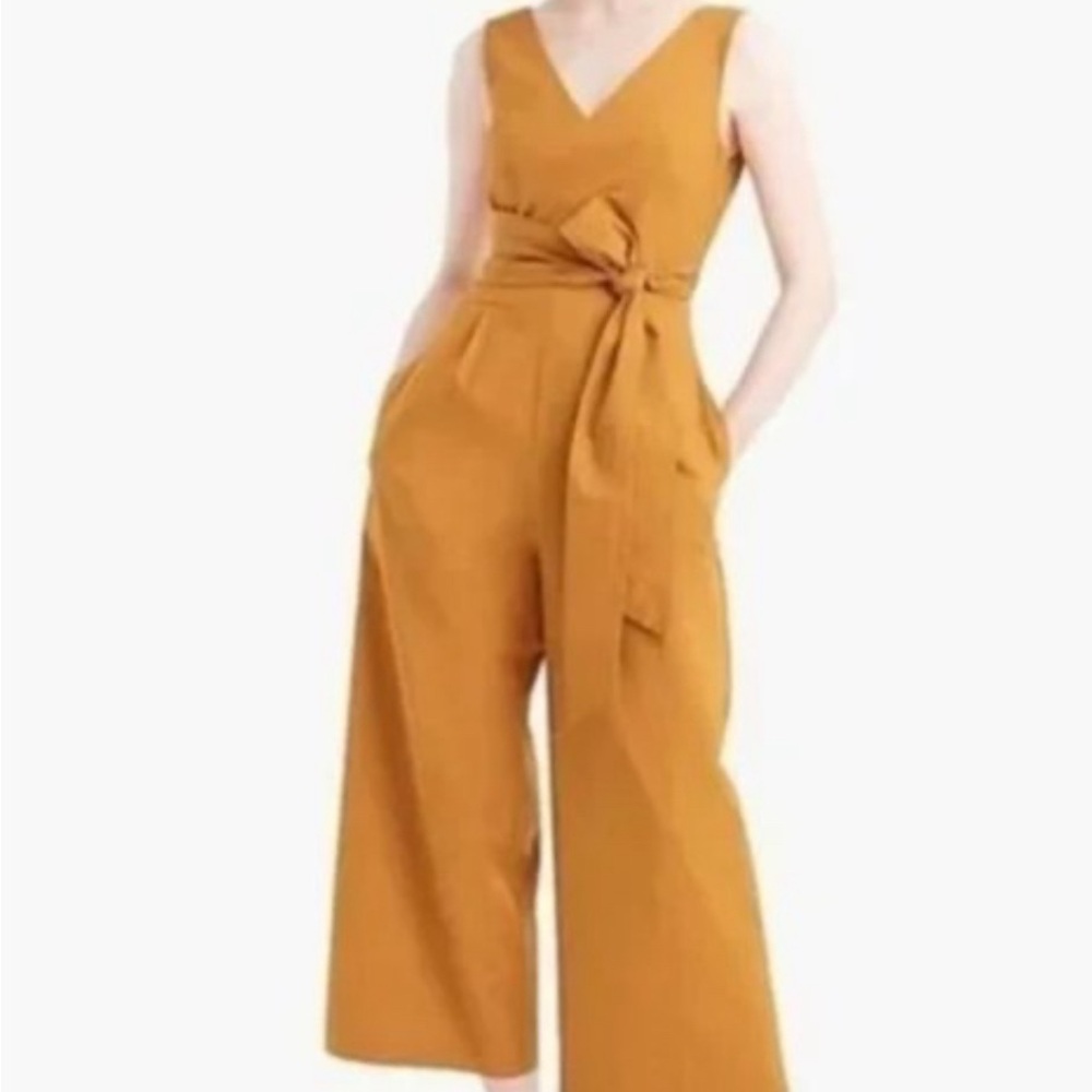 J. Crew Golden yellow Jumpsuit dressy